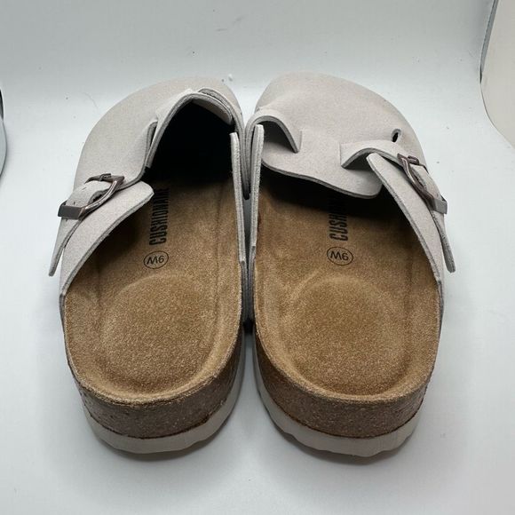CUSHIONAIRE Womens Clog 9 WIDE GRAY - Picture 4 of 7